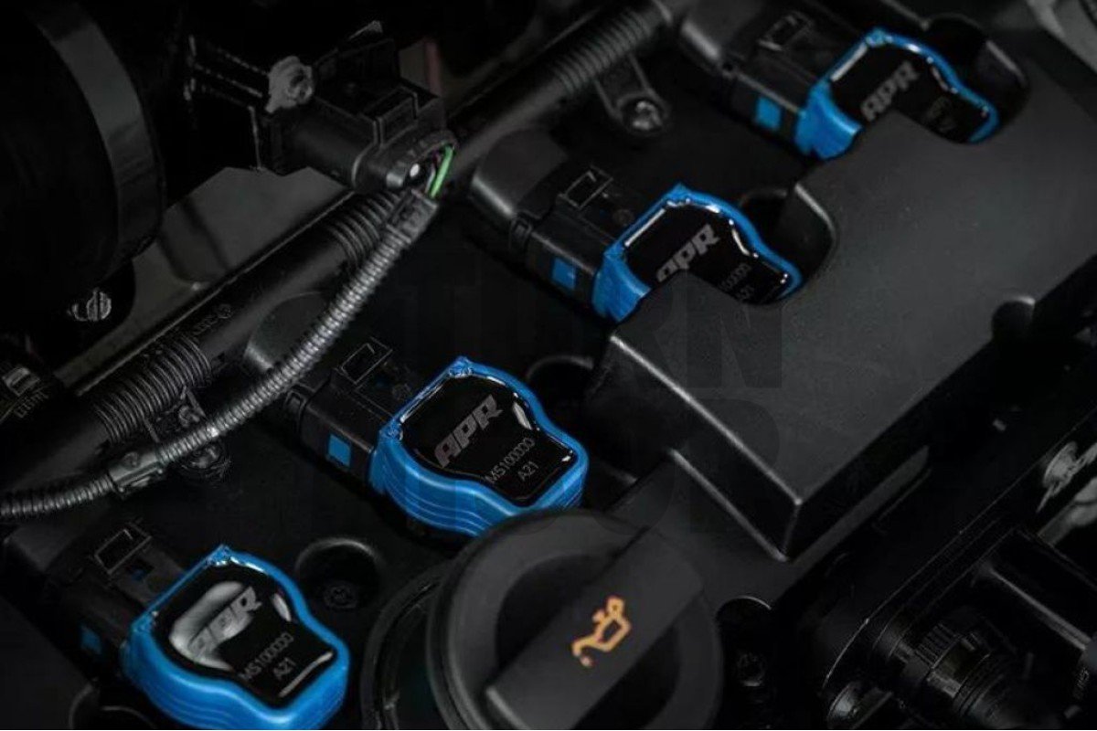 Packs de bobines bleu pour S3 8P / Golf 5 - 6 GTI / Golf 6 R / Leon 2 Cupra 2.0 TFSI EA113 / EA888.1 APR